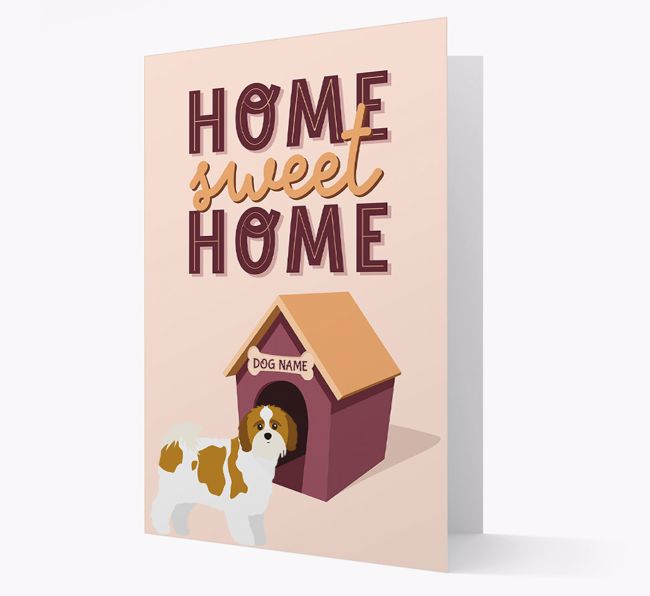 Home Sweet Home: Personalised {breedFullName} Card